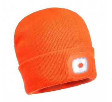 BONNET BEANIE LED RECHARGEABLE B029 - PORTWEST