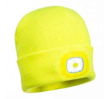BONNET BEANIE LED RECHARGEABLE B029 - PORTWEST