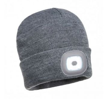 BONNET BEANIE LED RECHARGEABLE B029 - PORTWEST