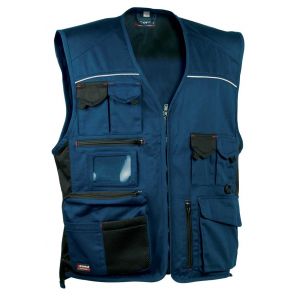 GILET TRAVAIL MULTIPOCHES EXPERT SANS MANCHES - COFRA