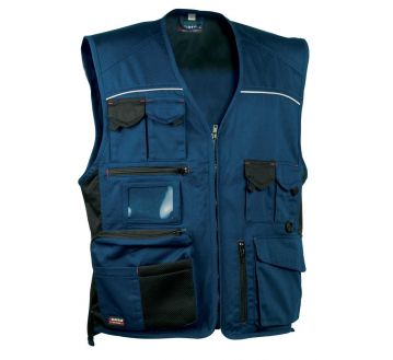 GILET TRAVAIL MULTIPOCHES EXPERT SANS MANCHES - COFRA