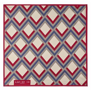 FOULARD FEMME SOLFERINO MOTIF LOSANGES - LAFONT