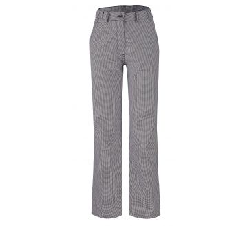 Pantalon pied de poule femme taille haute online