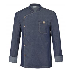 VESTE DE CUISINE HOMME BROCA BLEU JEAN - LAFONT