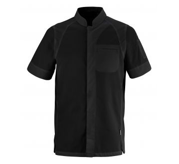 Veste de cuisine pour homme à manches courtes Lafont - 27BASILMC blanc