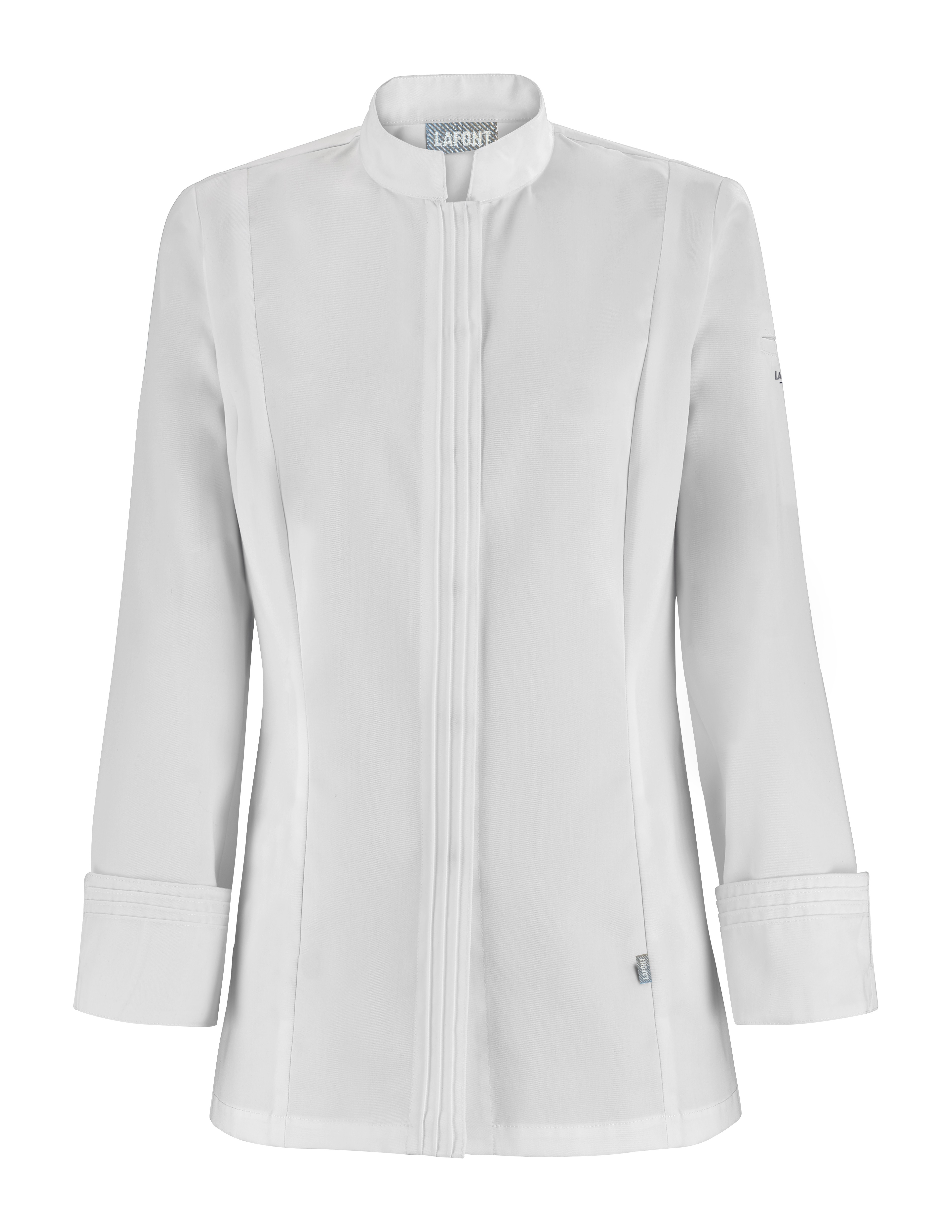 Veste de cuisine pour femme, Cristal aux manches longues - Lafont