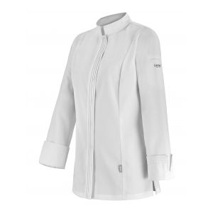 Veste de cuisine pour femme à manches longues Lafont - 27CRISMLFE blanc 2