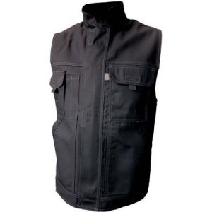 Gilet de travail multipoches TYPHON Noir by Pbv