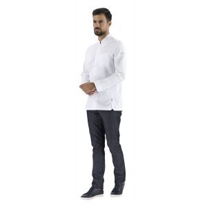 Veste de cuisine pour homme à manches longues Lafont - 27BASILML blanc 2