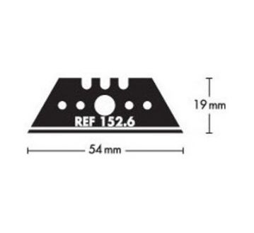 Lames de rechange pour cutter de sécurité CHARTRON by Mure & Peyrot