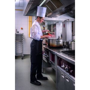 Pantalon de cuisine Lafont - 27REGLISSE gris 2