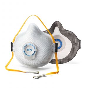 BOITE 8 MASQUES RESPIRATOIRE A SOUPAPE FFP3 AIR SEAL 370515 - MOLDEX