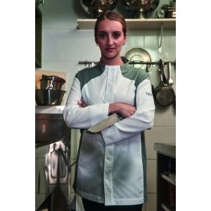 Veste de cuisine pour femme Lafont - 27EMULSION blanc 2