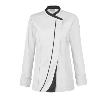 Veste de cuisine pour femme à manches longues Lafont - 27SAFFRON beige