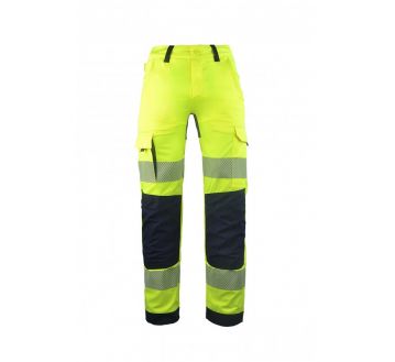 PANTALON DE TRAVAIL HV LEON HYGROVET 01HVEM - PBV