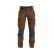 Pantalon de travail pour homme Dassy - 21HELIX marron