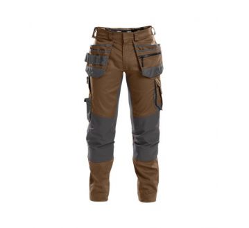 Pantalon de travail homme Dassy 21FLUX marron