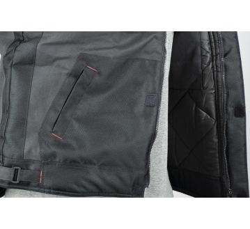 GILET SANS MANCHES SABLE COLORIS GRIS/NOIR - LMA