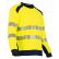 TEE-SHIRT HV CLARTE MANCHE LONGUES ANTI-UV JAUNE/MARINE - LMA