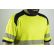 TEE-SHIRT HAUTE VISIBILITE HALOGENE ANTI-UV JAUNE/MARINE - LMA