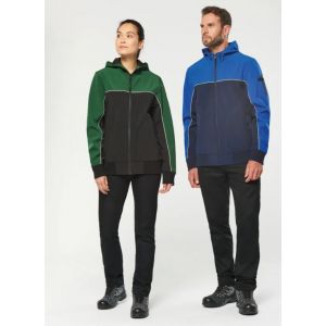 SOFTSHELL 3 COUCHES BICOLORE BIONIC ECO WK450 - TOPTEX 2