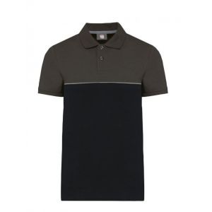 POLO BICOLORE ECORESPONSABLE UNISEXE WL210 - TOPTEX