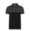 POLO BICOLORE ECORESPONSABLE UNISEXE WL210 - TOPTEX