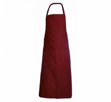 TABLIER CUISINE A BAVETTE COTON 90X105 - PBV