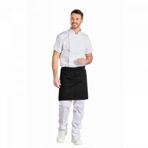 Tablier de cuisine court PBV - 2731AC  bleu 2