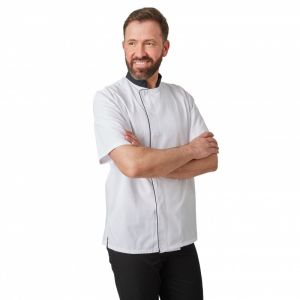 Veste de cuisine à manches courtes mixte PBV - 27VALIN 2