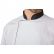 VESTE CUISINE MIXTE BLANC/NOIR VENIS P/C PRESSIONS - PBV