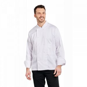 Veste cuisinier à pressions PBV - 27AP110 2