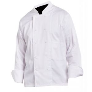 VESTE CUISINIER COTON A PRESSIONS - 16AP110 - PBV