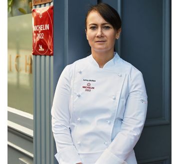 VESTE CUISINE FEMME PLATINE - LAFONT