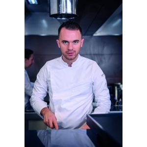 Veste de cuisine pour homme à manches longues Lafont - 27LEMONML blanc 2