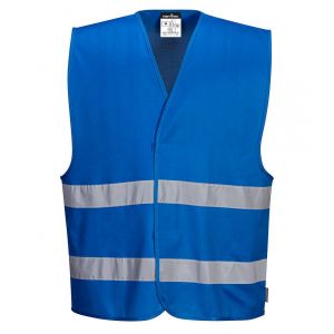 GILET HV IONA BLEU ROYAL - F474