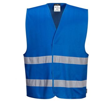 GILET HV IONA BLEU ROYAL - F474