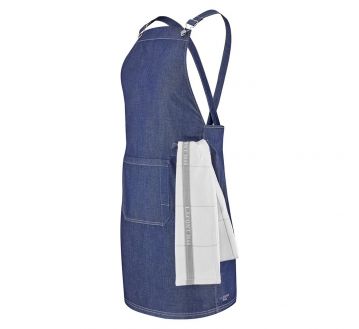 TABLIER CUISINE GRANOLE BLEU JEAN - LAFONT