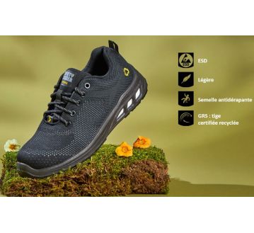 CHAUSSURES DE SECURITE ECOFITZ BASSES S1P - SAFETY JOGGER