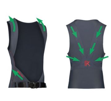 GILET HOMME MAINTIEN POSTURE DOS LYNE PRO - PERCKO