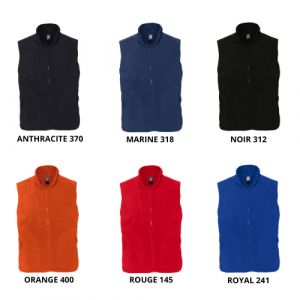 GILET POLAIRE UNISEXE SANS MANCHES NORWAY 51000 - SOL'S 2
