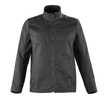 Blouson de travail mixte éco-responsable LAFONT gamme SENS coloris gris/noir