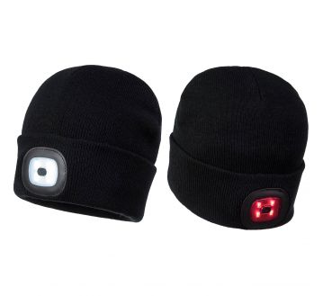 BONNET A DOUBLE LED AVEC COQUE DE PROTECTION ANTI-HEURT - SURFLEX