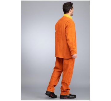 Veste soudeur anti-chaleur tout croûte RHT by EDC Protection