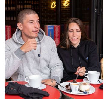 SWEAT A CAPUCHE CHAUFFANT HV10 G-HEAT