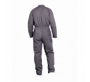 COMBINAISON DE TRAVAIL OCTAVE DOUBLE FG GRIS/NOIR - PBV