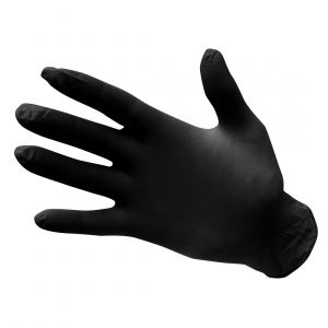 BOITE 100 GANTS JETABLES NITRILE NOIR NON POUDRES A925 - PORTWEST