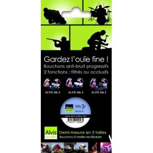BOUCHONS AUDIO ANTI-BRUIT MK3I AGRO-ALIMENTAIRE - ALVIS 2