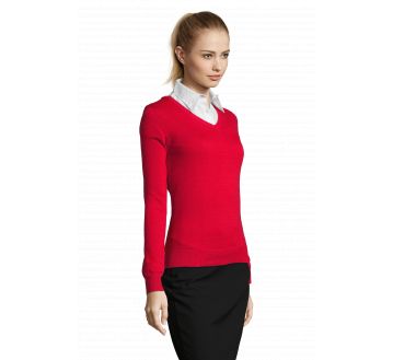 PULL COL V FEMME GALAXY 90010 - SOL'S
