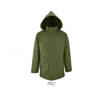 Parka unisexe Sol’s Robyn vert forêt